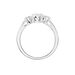 Bague Acil Argent Blanc Oxyde De Zirconium - Soldes Femme | Marc Orian