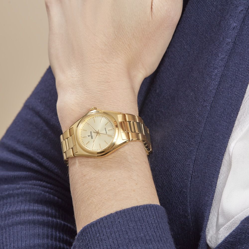 Montre Festina Classic Champagne - Montres classiques Femme | Marc Orian