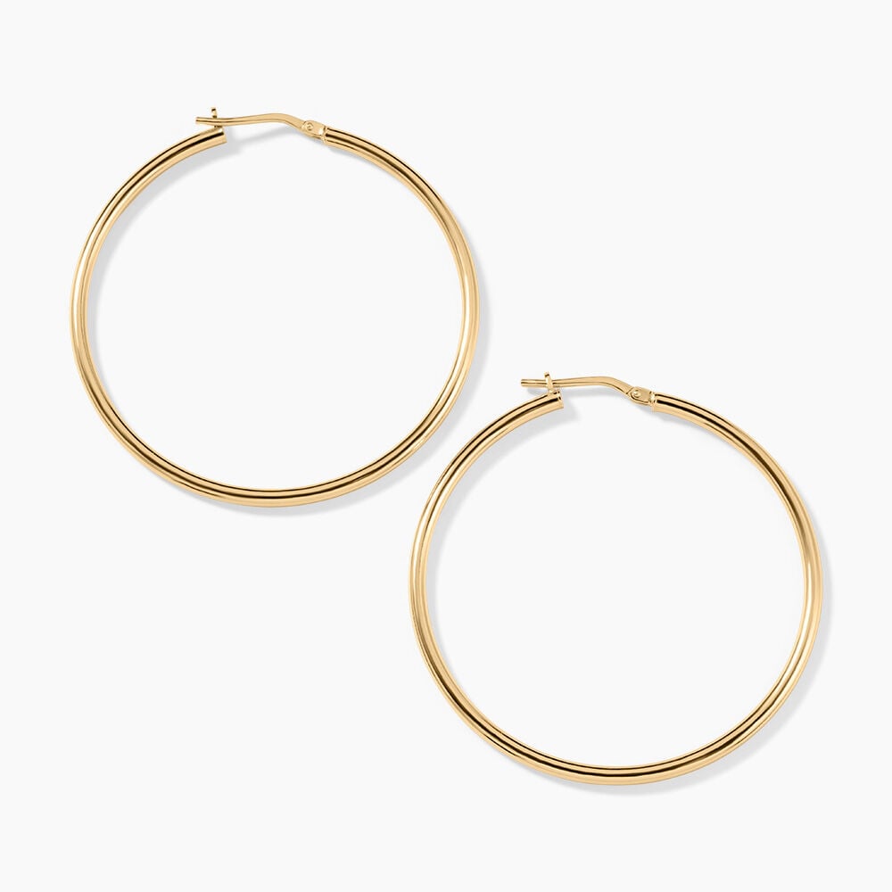 Cr&eacute;oles Verania Argent Dor&eacute; A L'Or 750/1000 - Cr&eacute;oles Femme | Marc Orian