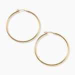 Cr&eacute;oles Verania Argent Dor&eacute; A L'Or 750/1000 - Cr&eacute;oles Femme | Marc Orian