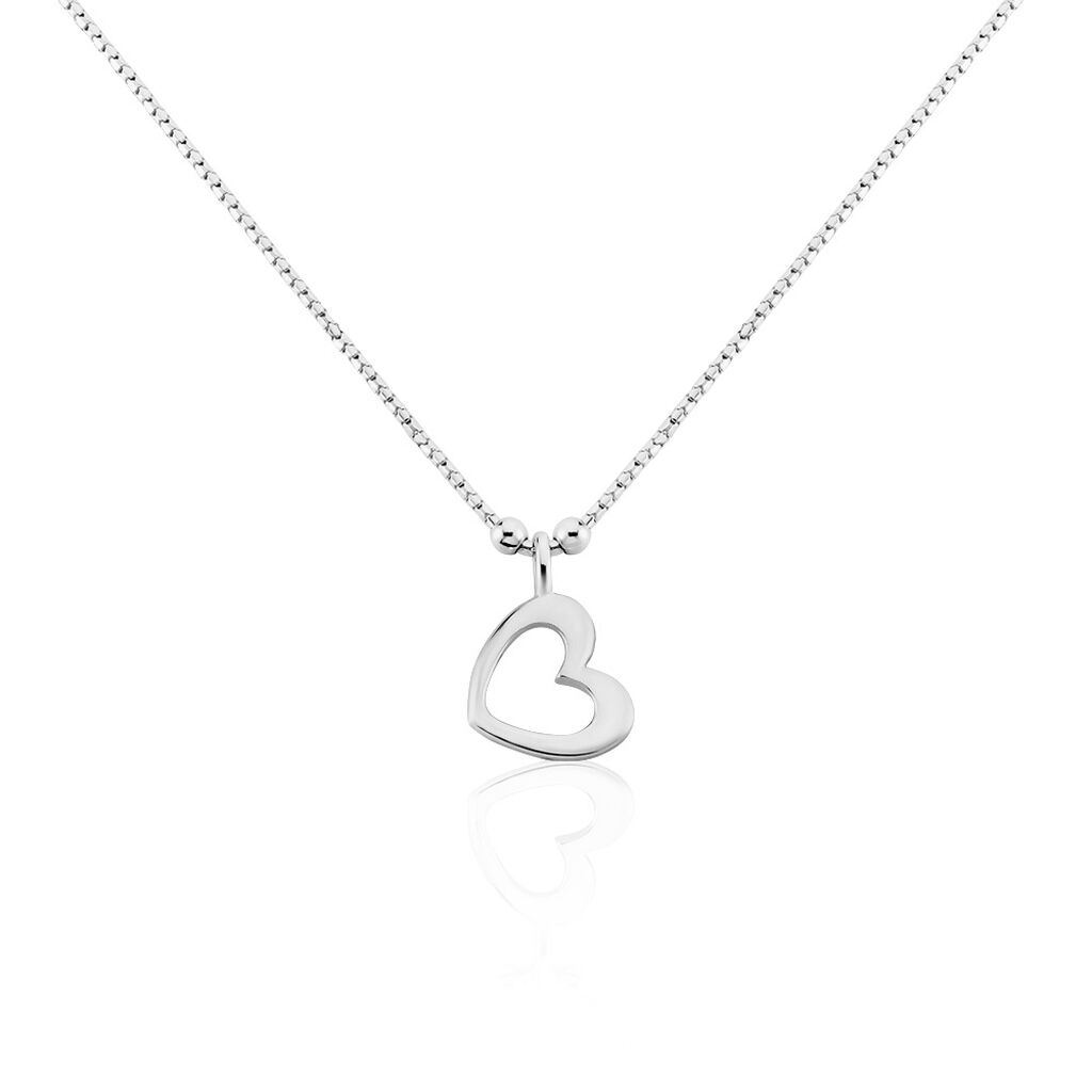 Collier Argent Blanc Ossia - Colliers fantaisie Femme | Marc Orian