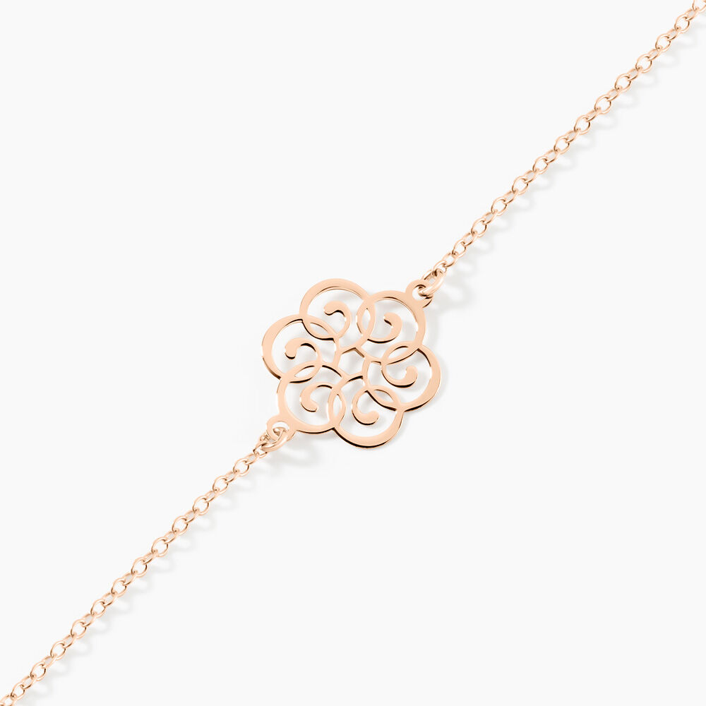 Bracelet Rubino Argent Rose - Bracelets fantaisie Femme | Marc Orian