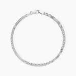Bracelet Christine Argent Blanc - Bracelets fantaisie Femme | Marc Orian