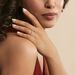 Bague Fina Or Blanc Oxyde De Zirconium - Bagues Solitaire Femme | Marc Orian
