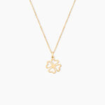 Pendentif Koulmia Trefle Or Jaune - Pendentifs Famille | Marc Orian