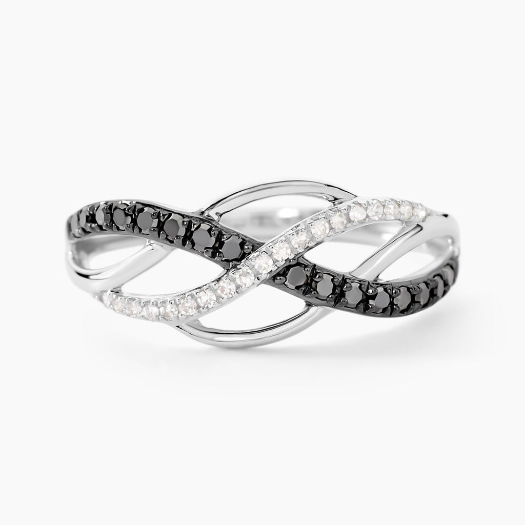 Bague Amara Or Blanc Diamant - Bagues Femme | Marc Orian