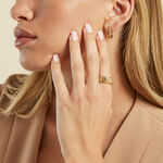 Bague Mira Acier Jaune - Bijoux fantaisie Femme | Marc Orian