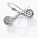 Boucles D'oreilles Pendantes Or Blanc Roshanara Diamants - Pendantes Femme | Marc Orian