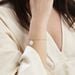 Bracelet Argent Blanc Tana Nacre - Bracelets Medailles Femme | Marc Orian