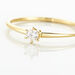 Bague Solitaire Samantha Or Jaune Diamant - Solitaires Femme | Marc Orian