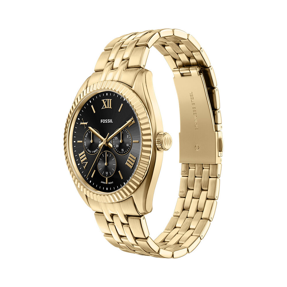 Montre Fossil Campbell Noir - Montres &eacute;tanches Homme | Marc Orian