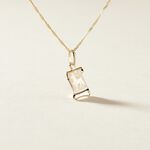 Pendentif Lamie Zodiaque Parchemin Or Jaune - Bijoux personnalis&eacute;s Famille | Marc Orian