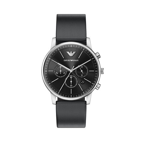 Montre Emporio Armani Noir - Montres &eacute;tanches Homme | Marc Orian