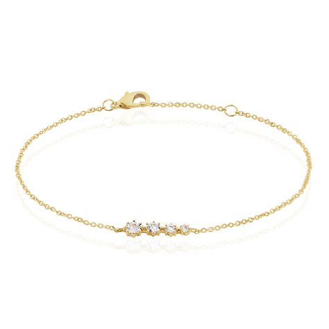 Bracelet Plaqu&eacute; Or Boubou Oxydes De Zirconium - Bracelets fantaisie Femme | Marc Orian