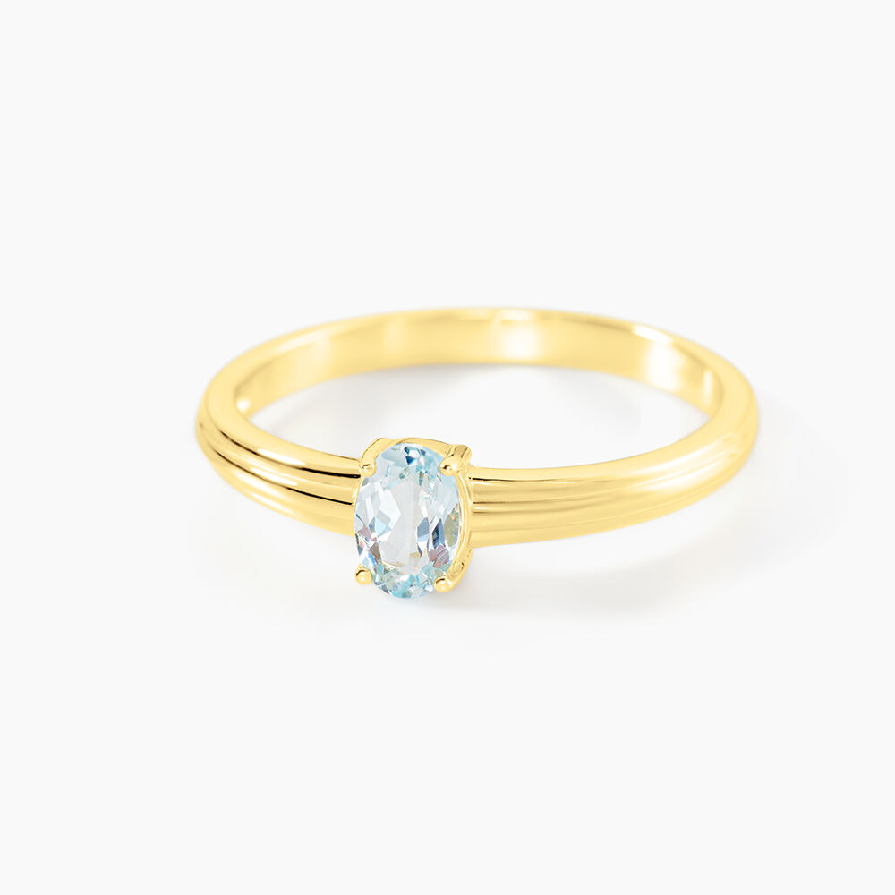 Bague Poem Argent Jaune Topaze - Bagues pierres fines Femme | Marc Orian
