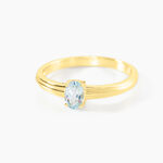 Bague Poem Argent Jaune Topaze - Bagues pierres fines Femme | Marc Orian