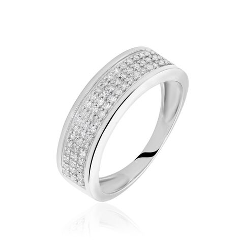 Bague Setti Or Blanc Diamant - Bagues Femme | Marc Orian