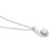 Collier Vrille Accompagnee Or Blanc Diamant - Colliers avec pierres Femme | Marc Orian
