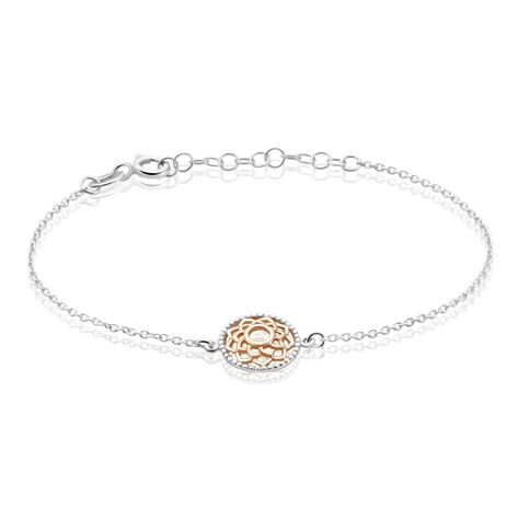 Bracelet Argent Bicolore Willard - Bracelets chaînes Femme | Marc Orian