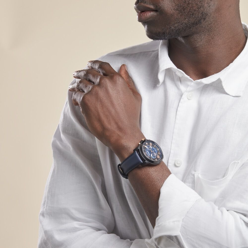 Montre Fossil Grant 2 Tons - HIMHN1E2430 • Marc Orian | Bijouterie en ligne