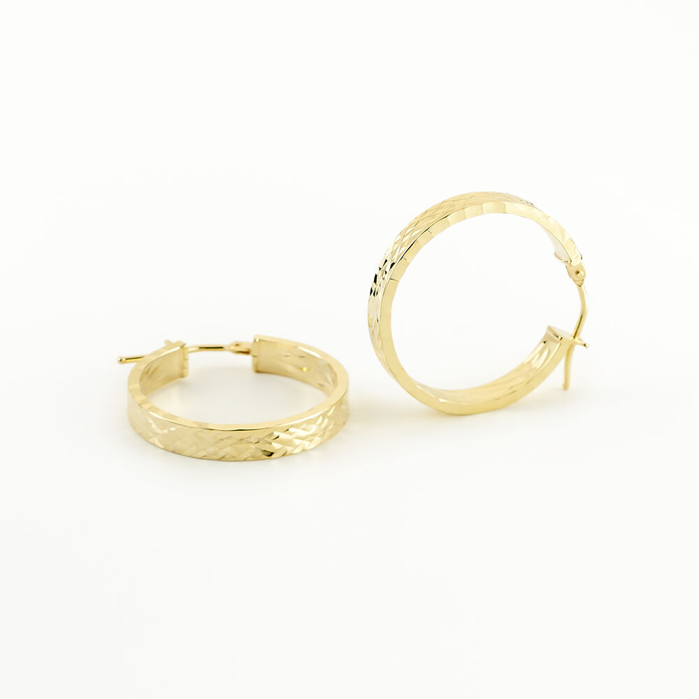 Cr&eacute;oles Gabriela Or Jaune - Cr&eacute;oles Femme | Marc Orian