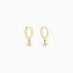 Cr&eacute;oles Racquel Or Jaune Diamant - Cr&eacute;oles Femme | Marc Orian