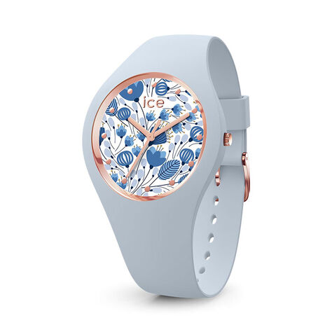Montre Ice Watch Flower Bleu - Montres &eacute;tanches Femme | Marc Orian
