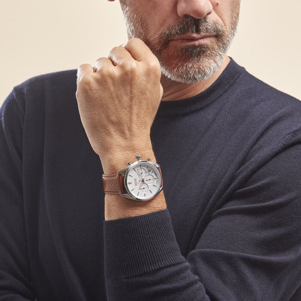 Montre Boss Champion Blanc - Montres étanches Homme | Marc Orian