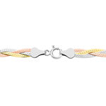 Collier Elae Argent Tricolore - Chaines Femme | Marc Orian