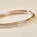 Bracelet Jonc Annie-france Plaqué Or Tricolore - Bracelets joncs Femme | Marc Orian