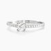 Bague Solitaire Or Blanc Nyala Diamants - Solitaires Femme | Marc Orian