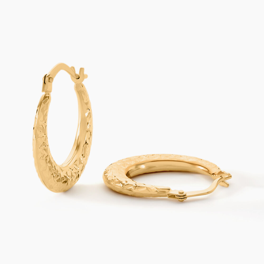 Cr&eacute;oles Annis Or Jaune - Cr&eacute;oles Femme | Marc Orian