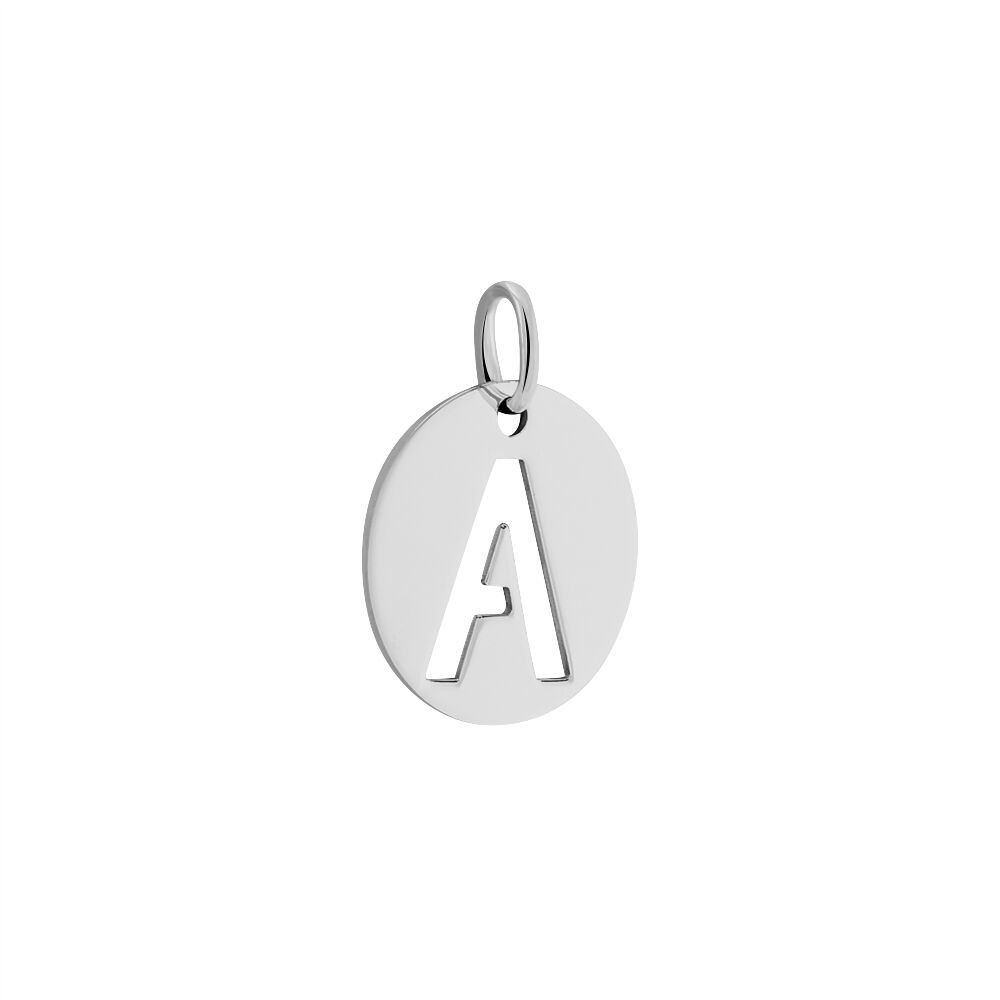 Pendentif Elio A Argent Blanc - Pendentifs Famille | Marc Orian