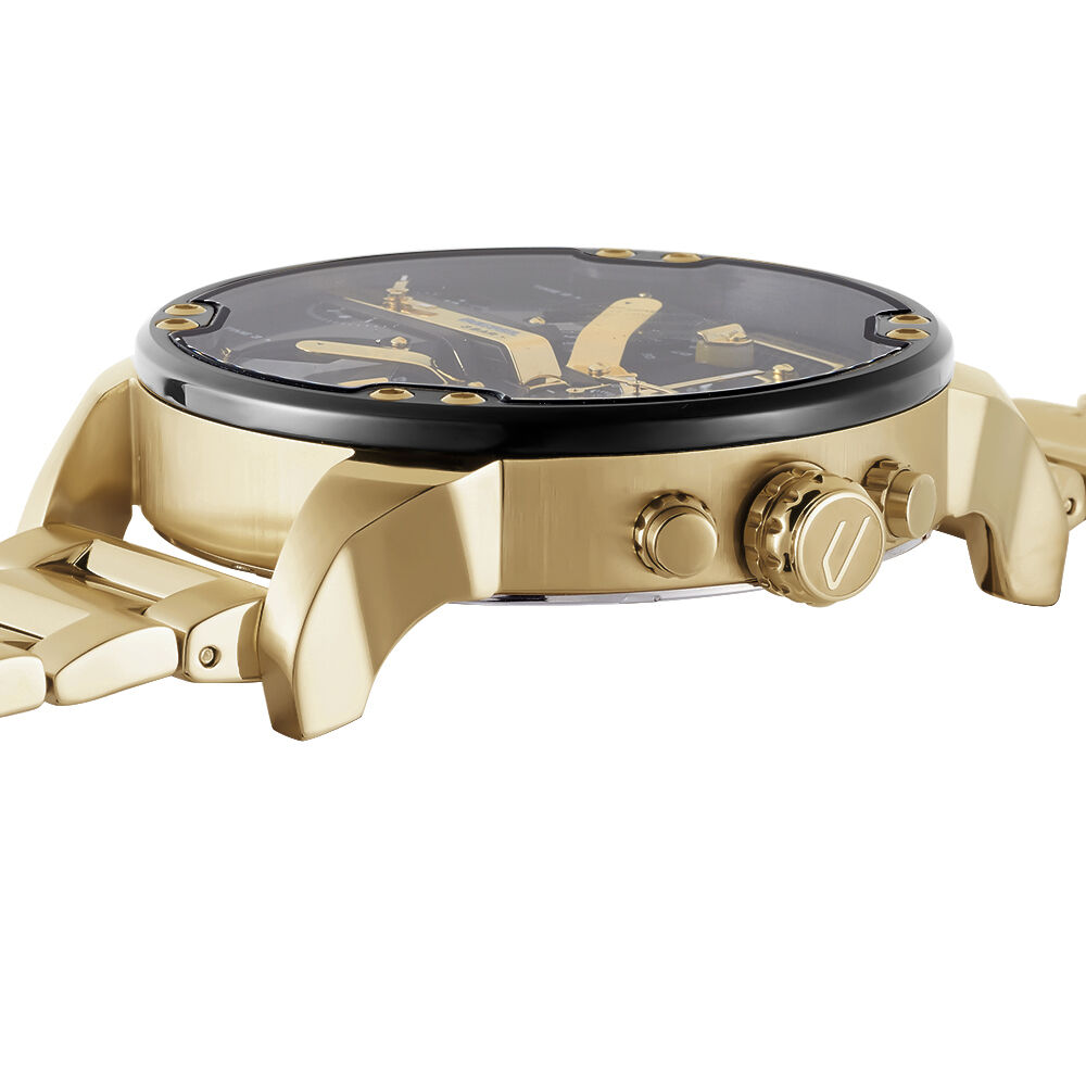 Montre Diesel Mr Daddy 2.0 Noir - Montres &eacute;tanches Homme | Marc Orian