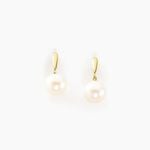 Boucles D'oreilles Pendantes Sibylle Or Jaune Perle De Culture - Boucles d'oreilles mariage Femme | Marc Orian