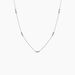 Collier Eniola Argent Blanc - Colliers fantaisie Femme | Marc Orian