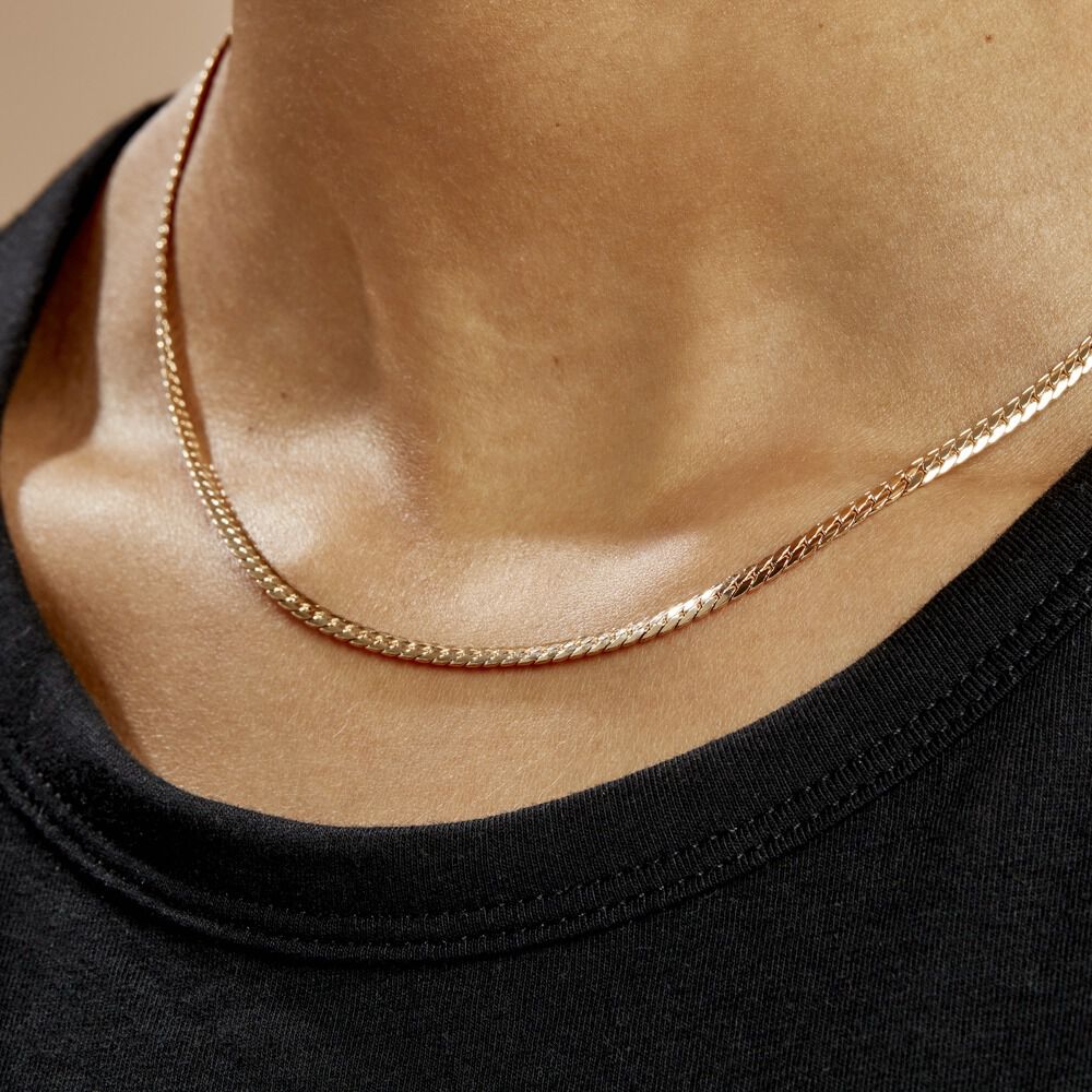 Collier Messaline Plaqué Or Jaune - Chaines Femme | Marc Orian
