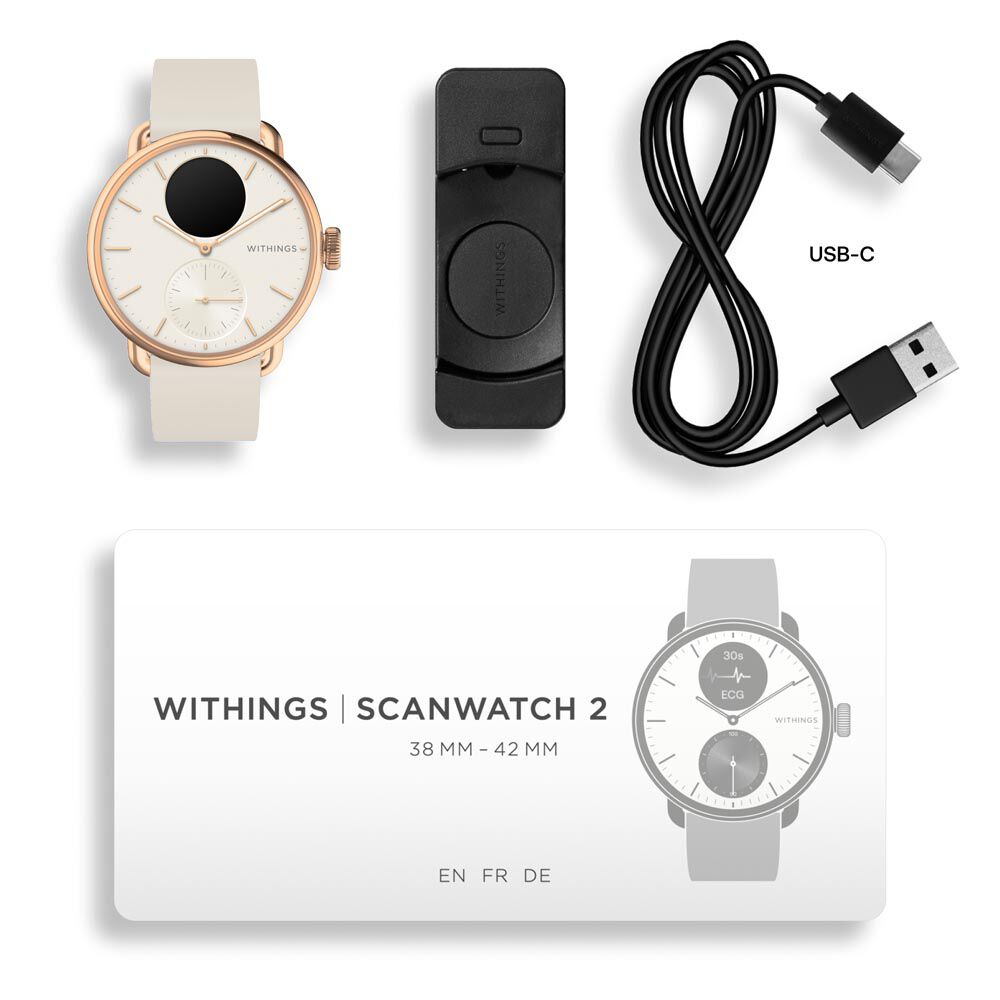Montre Connectée Withings Scanwatch 2 - Montres connectées Femme | Marc Orian