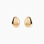Boucles D'Oreilles Puces Almea Plaqu&eacute; Or Jaune - Puces Femme | Marc Orian