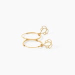 Cr&eacute;oles Belita Or Jaune - Boucles d'oreilles pampille Femme | Marc Orian