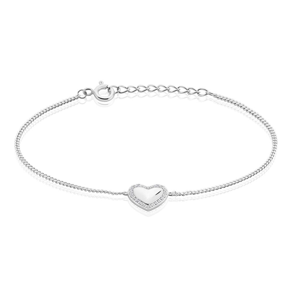 Bracelet Argent Vibien Oxydes De Zirconium - Bracelets chaînes Femme | Marc Orian