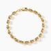 Bracelet Maille Dami Maille Grain De Cafe Or Jaune - Bracelets mailles Femme | Marc Orian