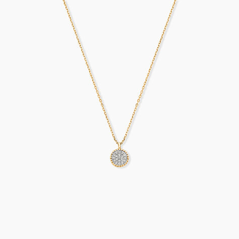 Collier Vaina Or Jaune Diamant - Colliers avec pierres Femme | Marc Orian