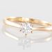 Bague Solitaire Athena Or Jaune Diamant - Solitaires Femme | Marc Orian