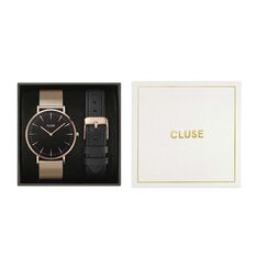 Coffret Montre Cluse Boho Chic Noir - Montres Femme | Marc Orian