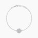 Bracelet Angeles Argent Blanc Oxyde De Zirconium - Bracelets Medailles Femme | Marc Orian