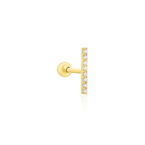 Piercing Barak Or Jaune Oxyde De Zirconium - Piercing Femme | Marc Orian