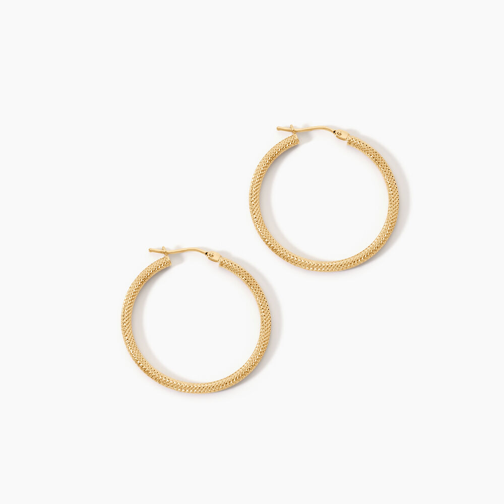 Cr&eacute;oles Ulrica Or Jaune - Cr&eacute;oles Femme | Marc Orian