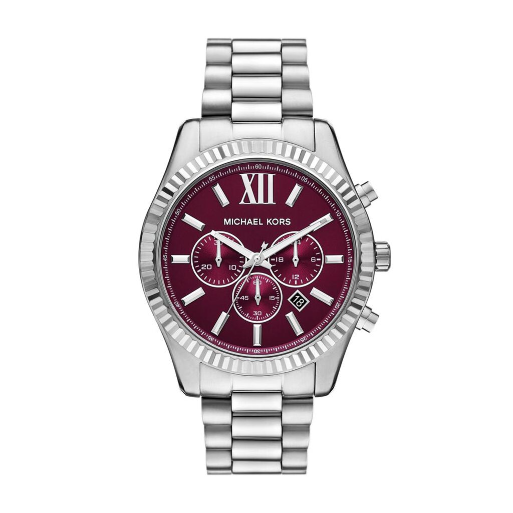 Montre Michael Kors Lexington Bordeaux - Montres étanches Homme | Marc Orian