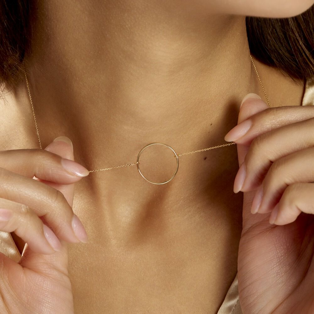 Collier Pink Or Jaune - Colliers ete Femme | Marc Orian